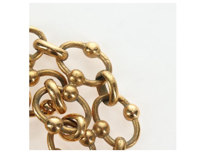 CHANEL Bracciale metallo tono oro CC Auth 195952V - vista 12