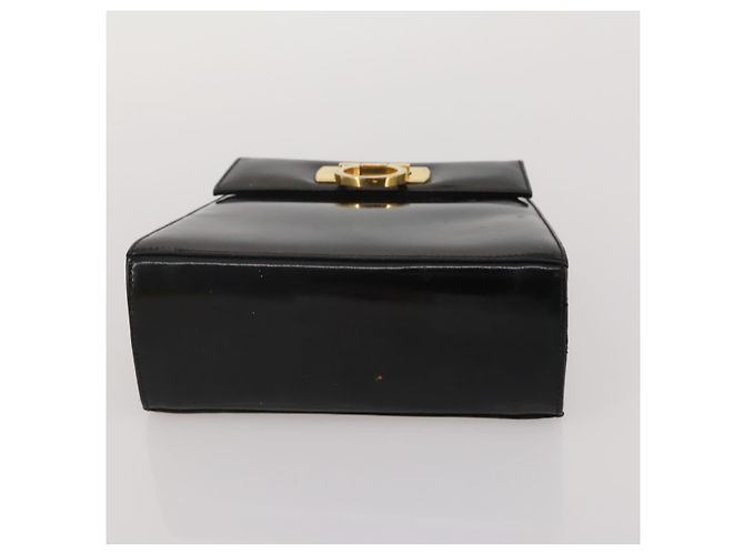 Borsa Salvatore Ferragamo Pelle Nylon Set da 3 Nero Giallo Bianco Auth 197582 - vista 13