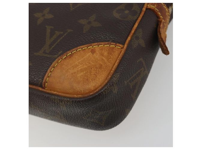 LOUIS VUITTON Monogram Marly Dragonne GM Clutch Bag 2 Set M51825 LV Auth fm5417 Monogramma - vista 14