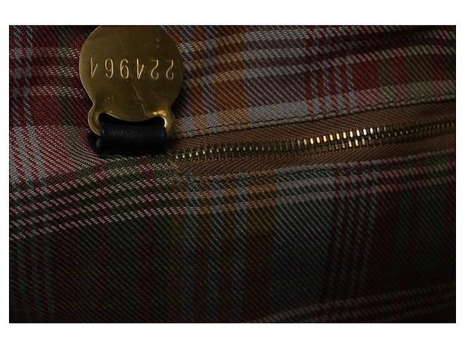 Mulberry, mala shopper com fecho à volta em couro scotch grain Preto - vista 7