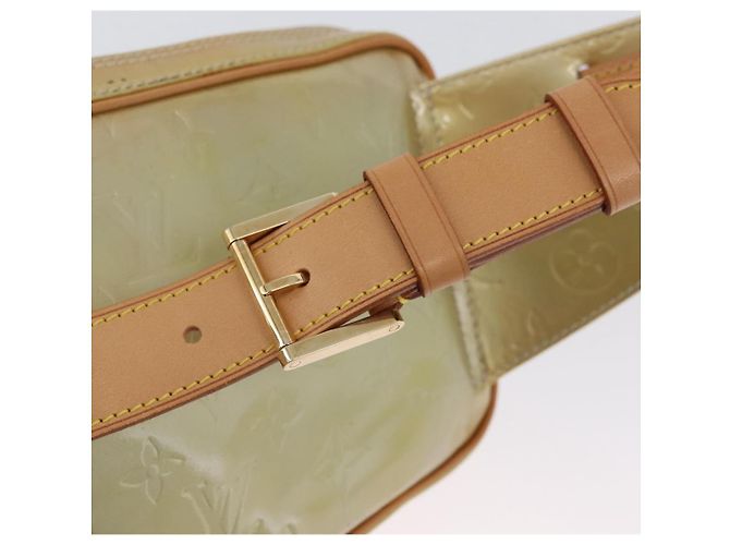 LOUIS VUITTON Monogram Vernis Fulton Waist bag Gris M91041 LV Auth BSZ666 Grigio - vista 15