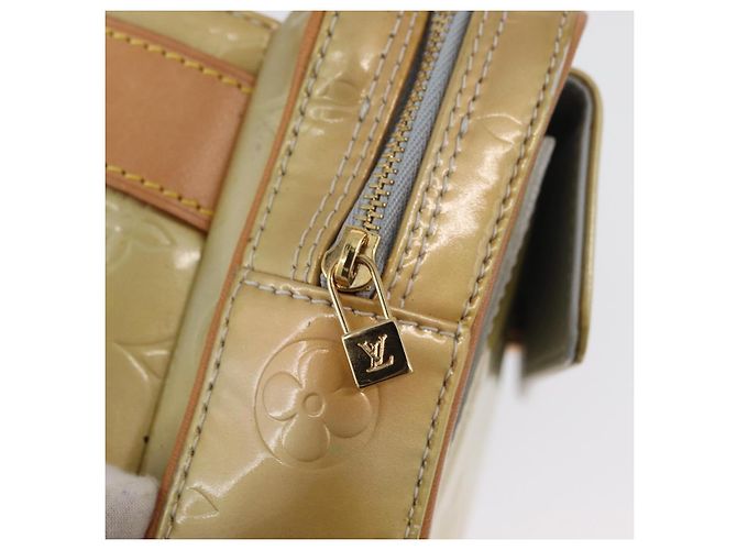 LOUIS VUITTON Monogram Vernis Fulton Waist bag Gris M91041 LV Auth BSZ666 Grigio - vista 16