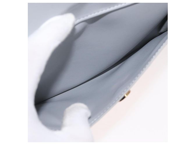 LOUIS VUITTON Monogram Vernis Fulton Waist bag Gris M91041 LV Auth BSZ666 Grigio - vista 21