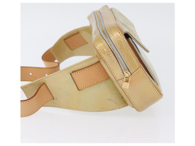 LOUIS VUITTON Monogram Vernis Fulton Waist bag Gris M91041 LV Auth BSZ666 Grigio - vista 6