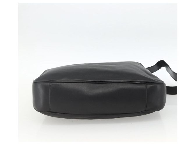 Borsa a spalla GUCCI Bamboo in pelle 2way Nero Oro 001 1577 Auth BSZ637 D'oro - vista 11