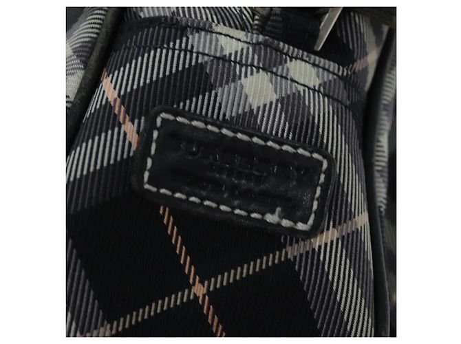 Borsa a tracolla BURBERRY Nova Check Blue Label Nera Autentica ti1758 Nero - vista 15