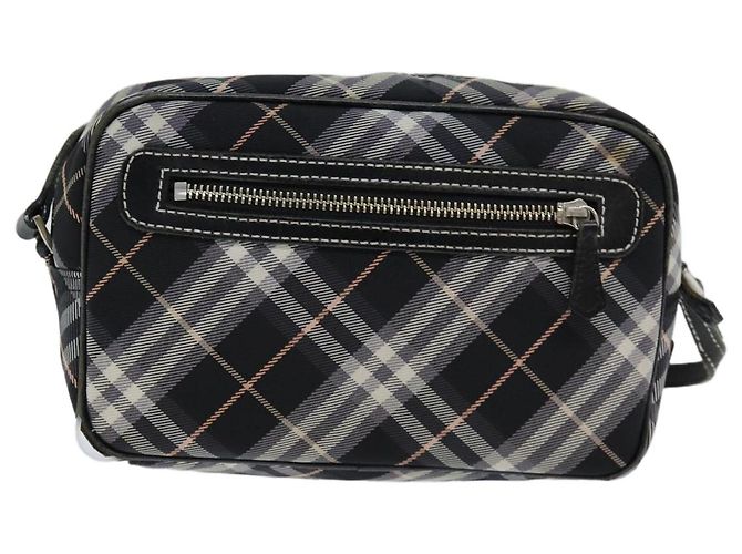 Borsa a tracolla BURBERRY Nova Check Blue Label Nera Autentica ti1758 Nero - vista 3