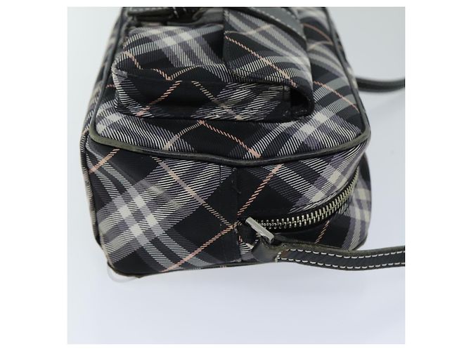 Borsa a tracolla BURBERRY Nova Check Blue Label Nera Autentica ti1758 Nero - vista 4
