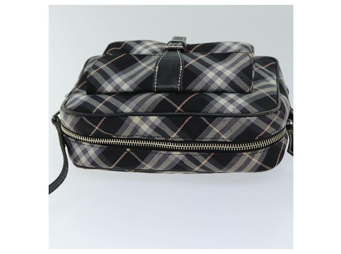 Borsa a tracolla BURBERRY Nova Check Blue Label Nera Autentica ti1758 Nero - vista 6