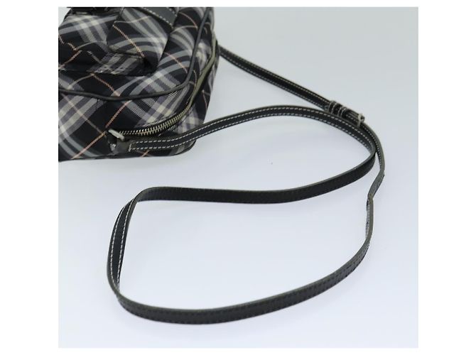 Borsa a tracolla BURBERRY Nova Check Blue Label Nera Autentica ti1758 Nero - vista 7