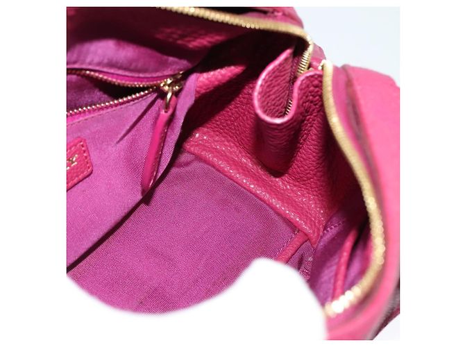 Borsa a Mano BURBERRY Nova Check Canvas 2way Beige Gold Auth 118645V D'oro - vista 18