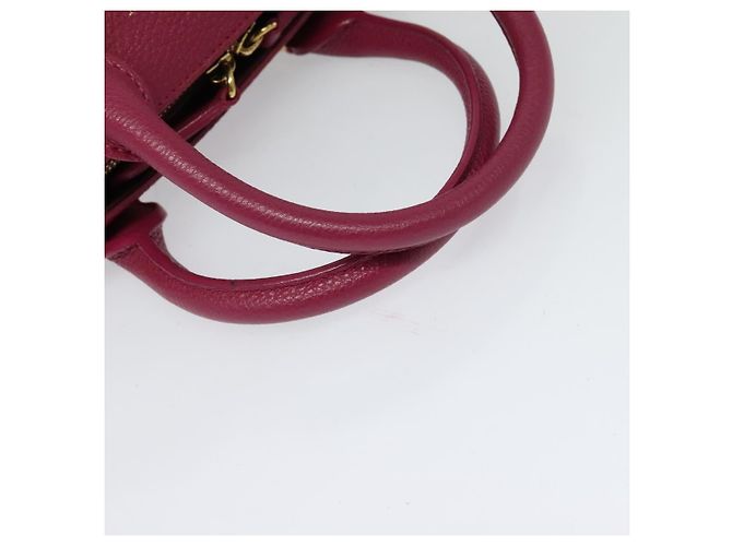 Borsa a Mano BURBERRY Nova Check Canvas 2way Beige Gold Auth 118645V D'oro - vista 7