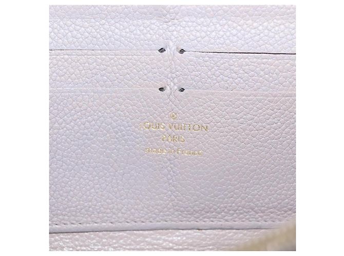 LOUIS VUITTON Monogram Empreinte Zippy Wallet Purple M83225 LV Auth 136652 Porpora - vista 13