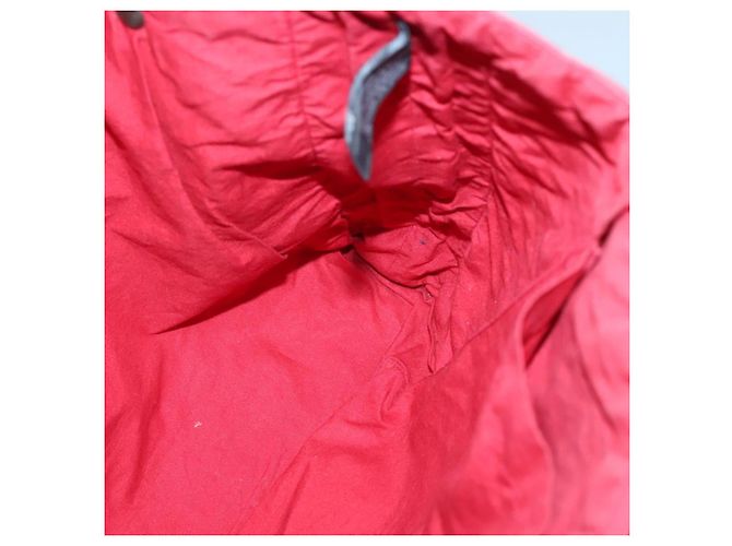 Hermès Borsa a tracolla HERMES Amedaba Cabas Do Canvas Rossa Auth bs26182 Rosso - vista 15
