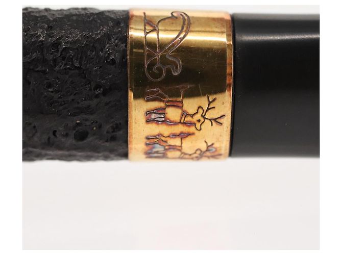 Alfred Dunhill Dunhill DUNHILL SHELL Pipe Wood Brown Auth am9216 Marrone - vista 14