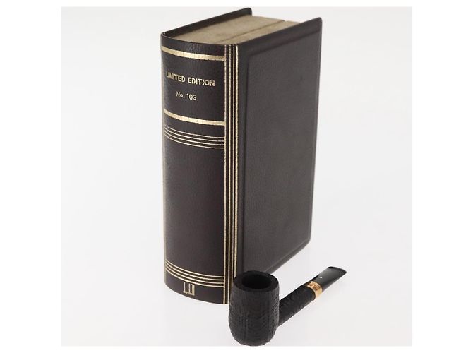 Alfred Dunhill Dunhill DUNHILL SHELL Pipe Wood Brown Auth am9216 Marrone - vista 17