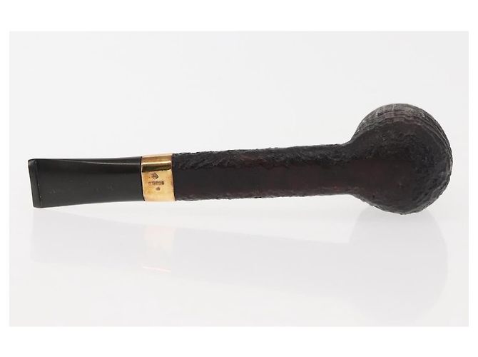 Alfred Dunhill Dunhill DUNHILL SHELL Pipe Wood Brown Auth am9216 Marrone - vista 5