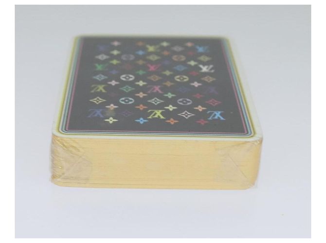 LOUIS VUITTON Monogram Multicolor Playing Cards Black White LV Auth 114606V - view 11