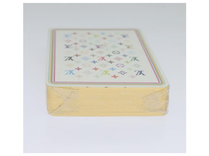 LOUIS VUITTON Monogram Multicolor Playing Cards Black White LV Auth 114606V - view 4