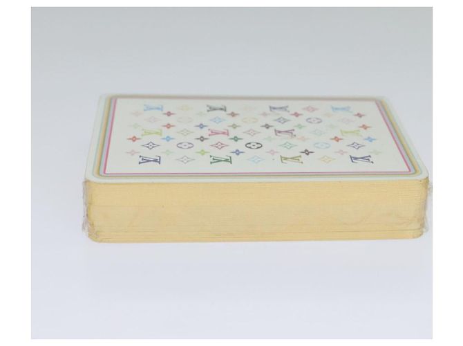 LOUIS VUITTON Monogram Multicolor Playing Cards Black White LV Auth 114606V - view 5