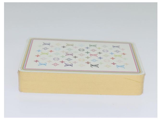 LOUIS VUITTON Monogram Multicolor Playing Cards Black White LV Auth 114606V - view 7