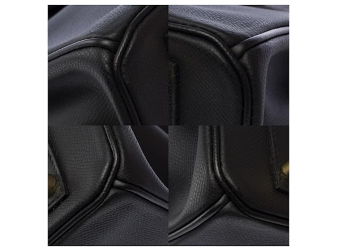 Hermès HERMES Birkin 30 Bag in Black Leather - 103825 - view 12