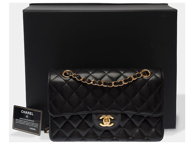 Borsa CHANEL Timeless/Classique in Pelle Nera - 103814 Nero - vista 2
