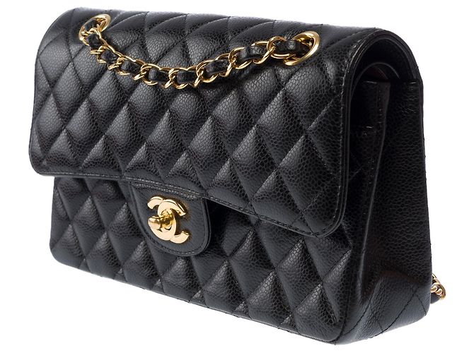 Borsa CHANEL Timeless/Classique in Pelle Nera - 103814 Nero - vista 5
