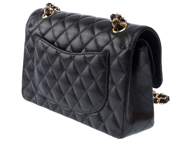 Borsa CHANEL Timeless/Classique in Pelle Nera - 103814 Nero - vista 6
