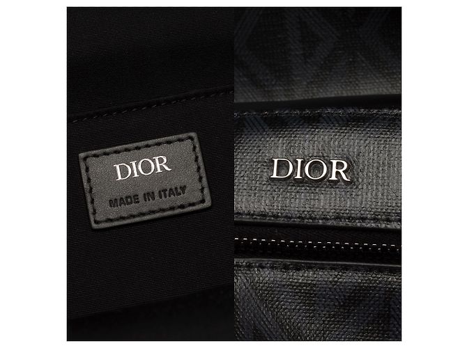 Borsa DIOR in Tela Nera - 103809 Nero - vista 7