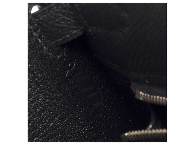 Hermès Borsa HERMES Kelly 25 in Pelle Nera - 103817 Nero - vista 8