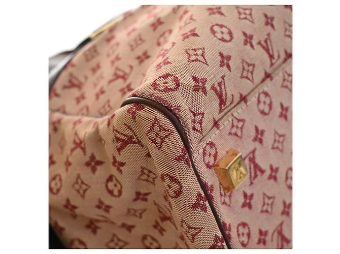 Borsa Louis Vuitton Monogram Mini Lin Josephine GM rossa Rosso - vista 12