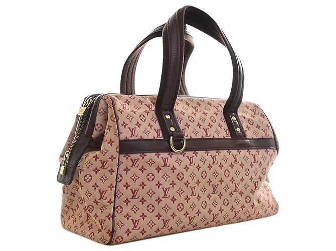 Borsa Louis Vuitton Monogram Mini Lin Josephine GM rossa Rosso - vista 3