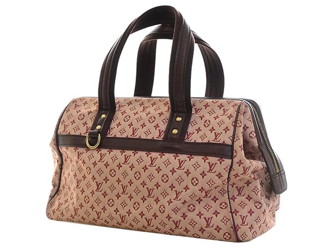 Borsa Louis Vuitton Monogram Mini Lin Josephine GM rossa Rosso - vista 4