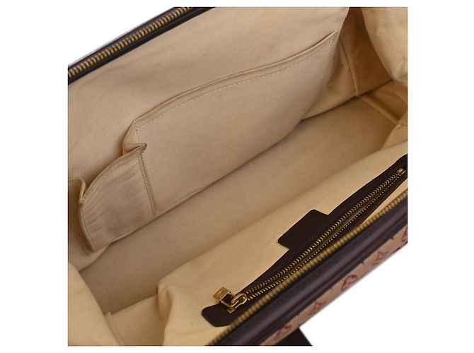 Borsa Louis Vuitton Monogram Mini Lin Josephine GM rossa Rosso - vista 8