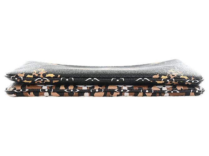Bolsa Tiracolo Louis Vuitton Monogram Giant Jungle Double Zip Pochette Preta Preto - vista 7