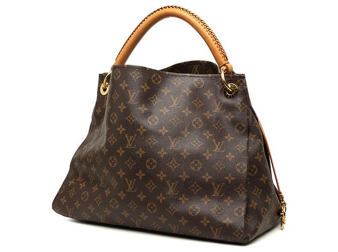 Borsa Hobo Louis Vuitton Monogram Artsy MM Marrone - vista 2