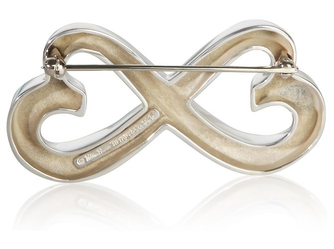 Broche Tiffany & Co. Paloma Picasso Loving Heart en Plata Esterlina - vista 3