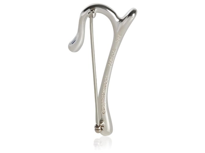 Spilla Alfabeto P Elsa Peretti in argento sterling Tiffany & Co. - vista 3