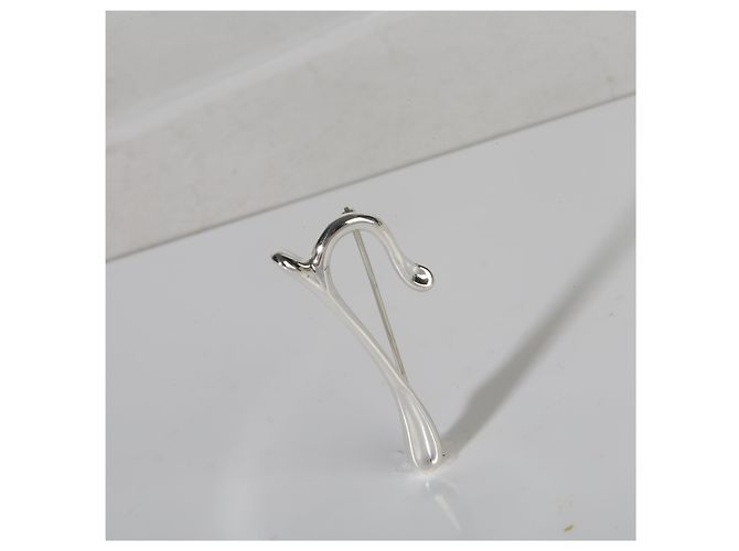 Spilla Alfabeto P Elsa Peretti in argento sterling Tiffany & Co. - vista 4