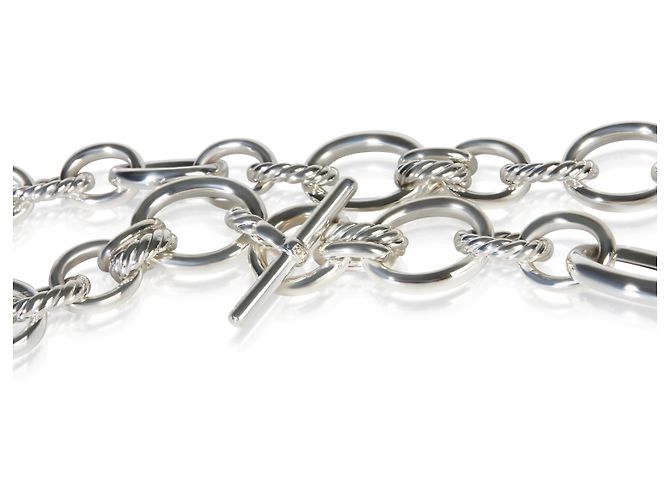 Collana Mercer David Yurman in argento sterling e diamanti - vista 3