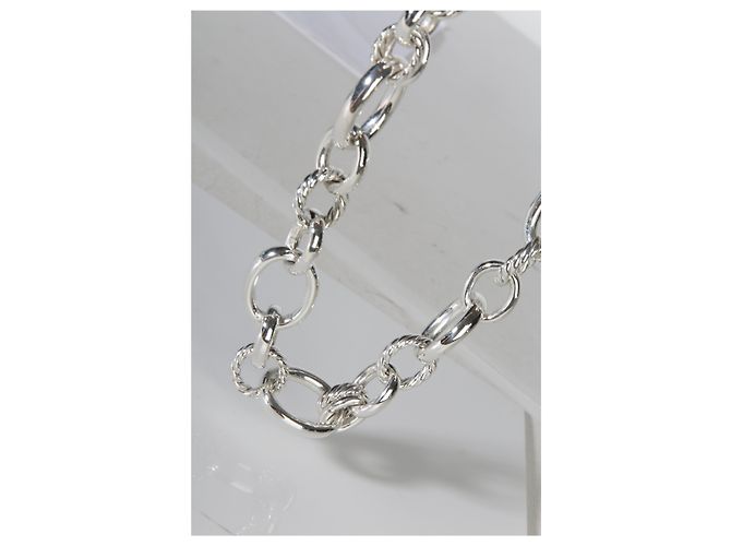 Collana Mercer David Yurman in argento sterling e diamanti - vista 5
