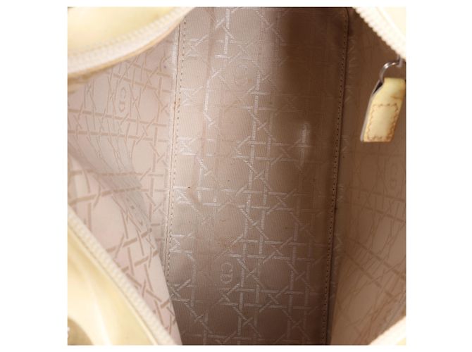 Borsa a mano 2Way Lady Dior in pelle Dior Beige - vista 7