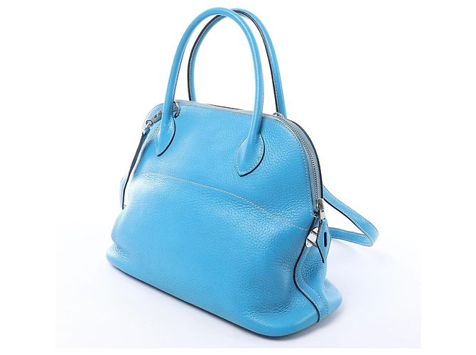 Hermès HERMES Bolide 31 Taurillon Clemence Borsa a mano 2Way in Blue I : 2005 - vista 6