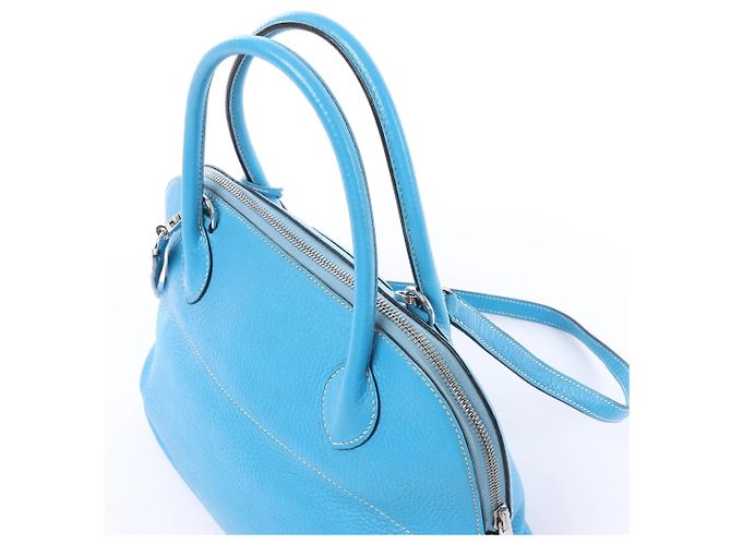 Hermès HERMES Bolide 31 Taurillon Clemence Borsa a mano 2Way in Blue I : 2005 - vista 7