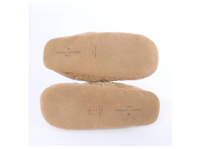 Pantofole Louis Vuitton Dreamyline Monogram Fabric in Beige×Pink, Taglia EU 39 - vista 10