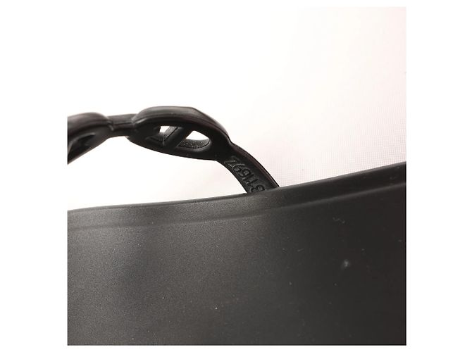 Hermès Sandali HERMES Rivage in gomma neri, Taglia 36 EU Nero - vista 9
