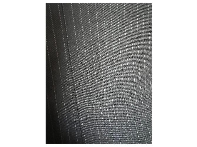 Autre Marque Fato de lã risca de giz Malip Bambino Azul escuro - vista 6