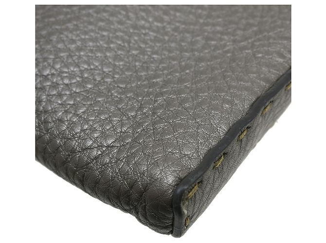 Fendi Vintage Selleria Zip Messenger Leather Small - vista 6