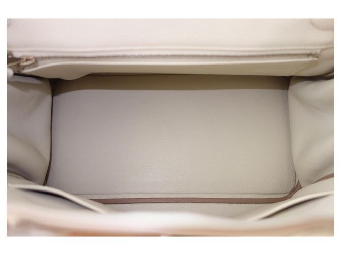 Hermès Hermes Birkin 30 Tasche craie Grau - Ansicht 9